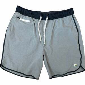 Vuori Men's Banks Short 7” liner-less Large gray